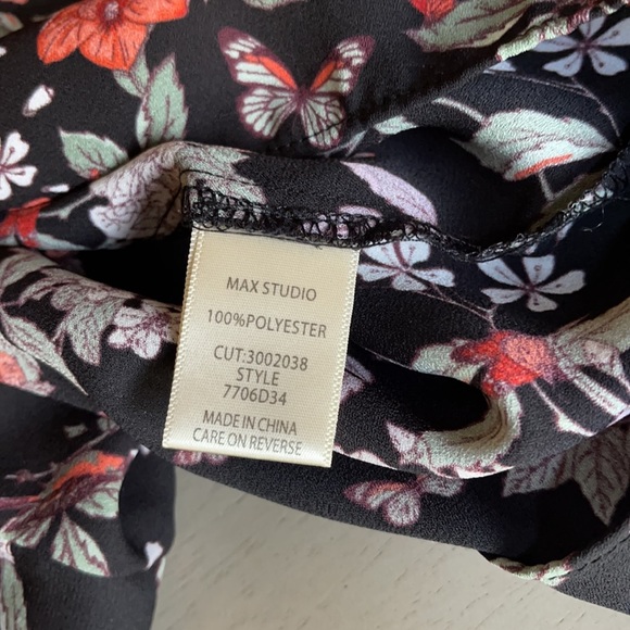 Max Studio Blouse Medium EUC - Picture 5 of 8